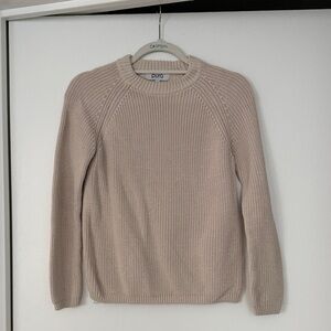 Urban Outfitters Women's Cream Crew Neck Sweater